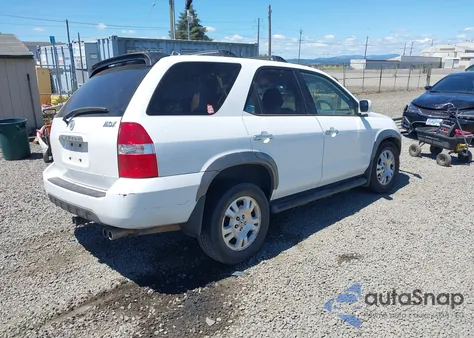 2002 Acura Mdx z USA, uszkodzony, nr VIN 2HNYD18402H526268
